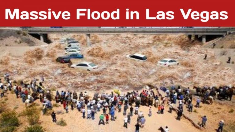 Huge flooding on las Vegas|monsoon USA flooding strikes|news