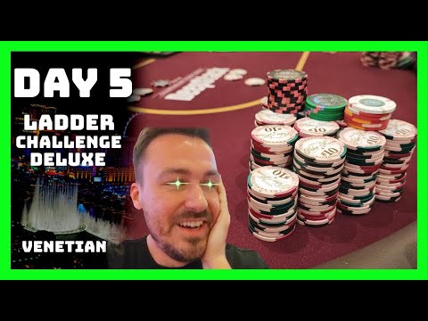 I Moved From $1/3 Up To $5/10/(20) NLH | Biggest Pot @ Venetian | Las Vegas/WSOP Poker Vlog Day 5