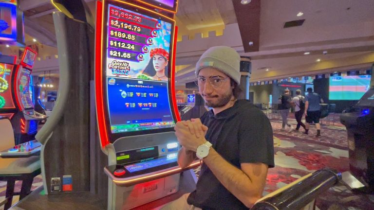 I Put $100 In A Slot Machine At Excalibur Las Vegas