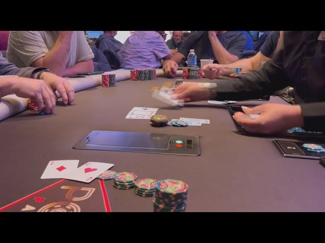 I REQUEST QUADS while all in…and dealer DELIVERS! | Poker Vlog 177