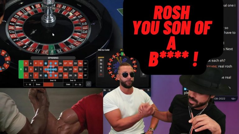 I Swear Rosh Is A Psychic! Back To Back To Back To Back Wins On Roulette