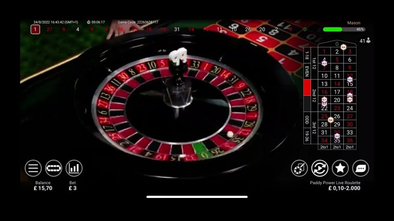 I come back from the holiday i start with LOW BUDGET ROULETTE