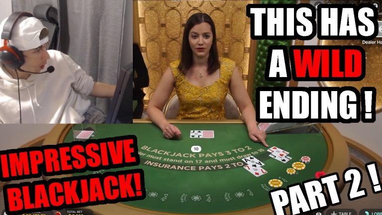 IMPRESSIVE BLACKJACK FROM THIS 21 YEAR OLD !!!