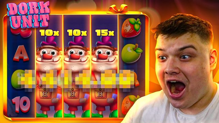 INSANE 1000X WIN On DORK UNIT SLOT!!