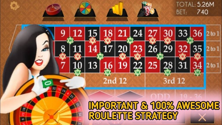 Important & 100% Awesome Roulette Strategy