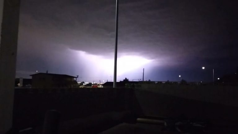 Incredible Lightning Over North Las Vegas, NV July 28, 2022