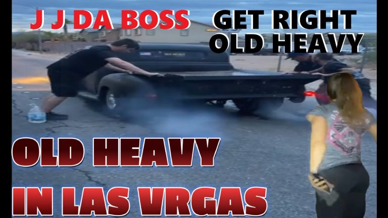 J J DA BOSS OLD HEAVY TESTING IN LAS VEGAS