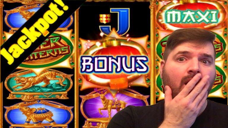 JACKPOT HAND PAY On EPIC RUN On Dragon Lanterns Slot Machine!