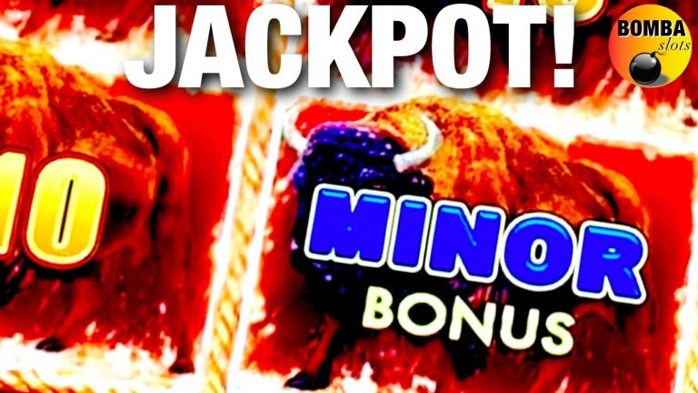 JACKPOT HANDPAY on Buffaloooo Link at The Cosmo Casino in Las Vegas, Slot Play Win