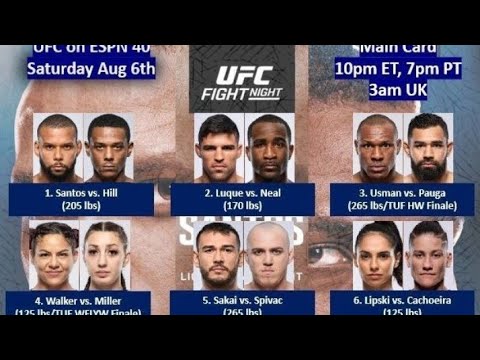 Jadwal Terbaru UFC Vegas 59 Minggu 7 Agustus 2022