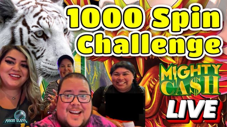 LIVE 1000 SPIN CHALLENGE!!! #casino #mightycash @Oh Yeah! Slots