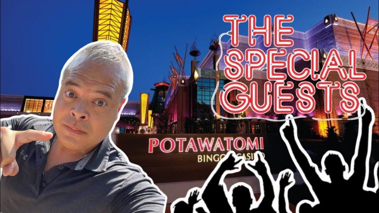 LIVE! BACK TO POTAWATOMI TONIGHT! SPECIAL GUEST EVENT! FOLLOWING @Mr. Hand Pay FOR BIG WINS!