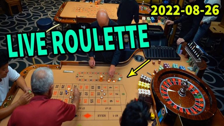 LIVE CASINO ROULETTE Tour Evening Table Hot Betting 2022-08-26