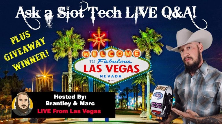 LIVE From Las Vegas! Ask a Slot Tech GIVEAWAY WINNER!!!