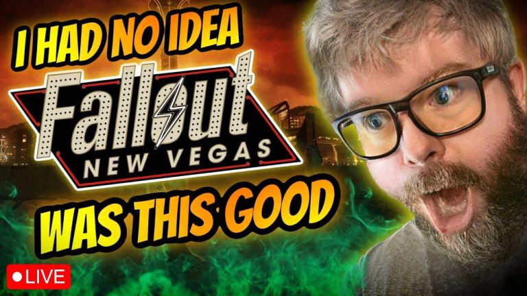 LIVE – I Had No Idea FALLOUT NEW VEGAS Was This Good!