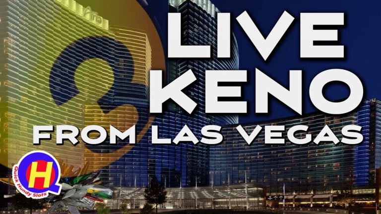 LIVE! Lets Play Caveman Plus Keno at Aria Las Vegas #KENONATION