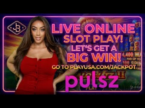 LIVE! Playing Pulsz.com For the 1st Time ! And I Won HUGE! www.playusa.com/jackpot/