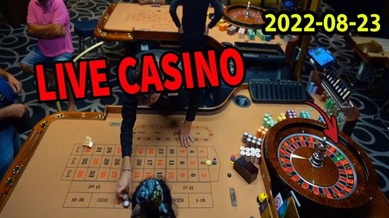 LIVE ROULETTE TABLE Morning IN CASINO REAL Nice Play 2022-08-23