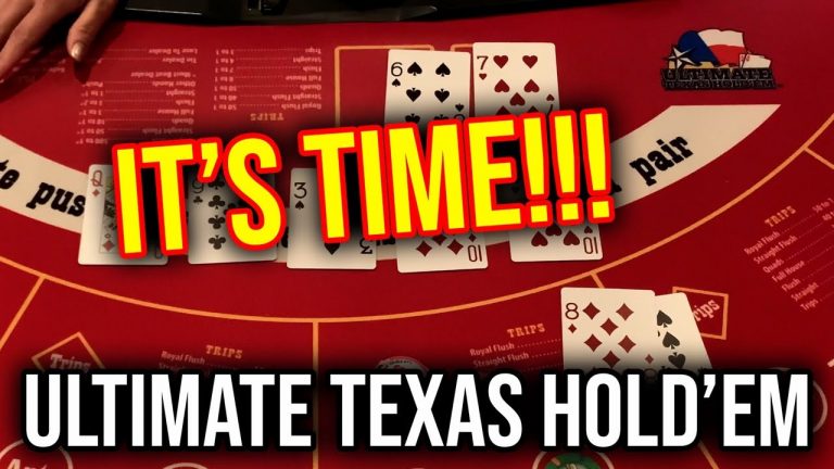 LIVE ULTIMATE TEXAS HOLDEM!!! August 7th 2022