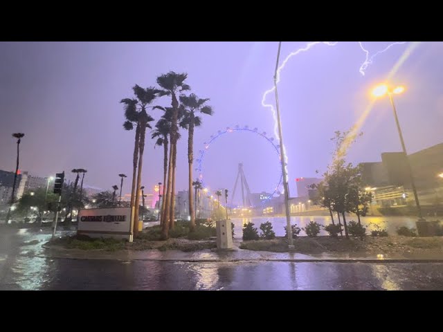 Las Vegas Rain & Thunderstorms 8/11/22