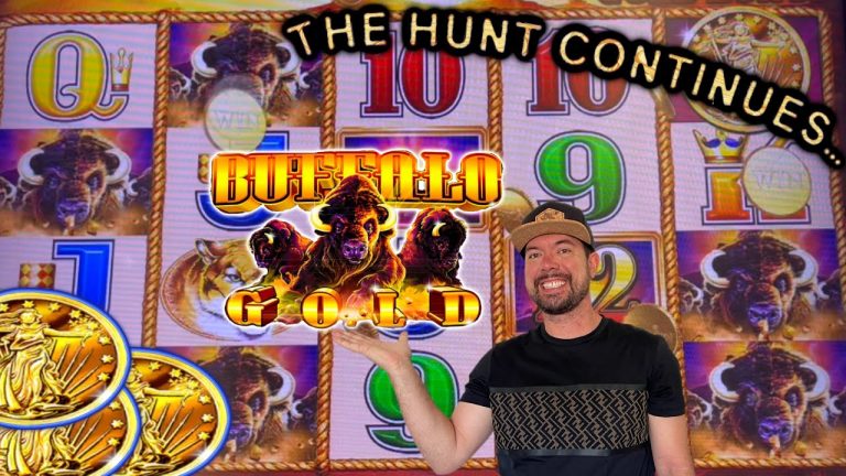 Lets go Buffalo! Buffalo Gold Slot Play | Live Slot Play at Casino