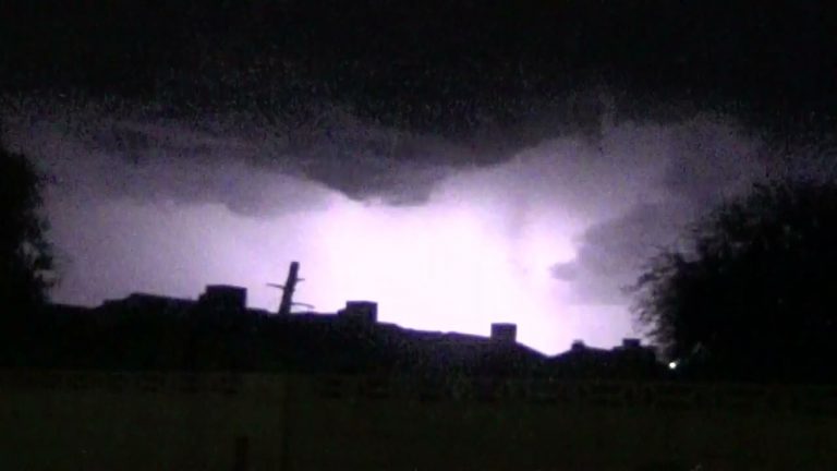 Lightning Flashes East Of Henderson, NV July 29, 2022