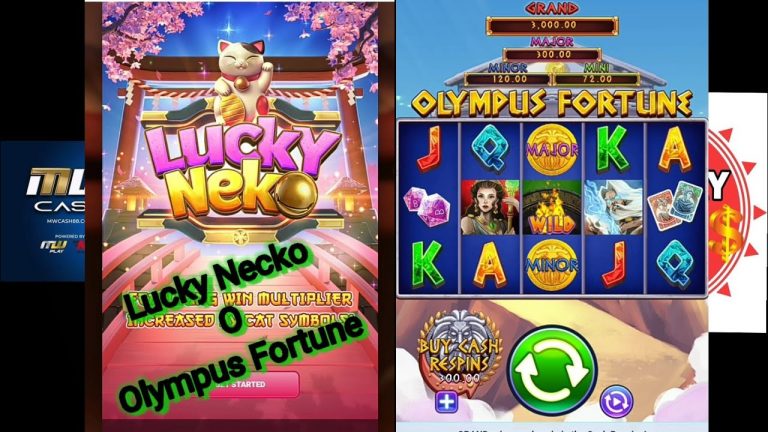 Lucky Necko O Olympus Fortune #nuebegaming #bwin #hawkplay #mwcash88 #tmtplay #boujeebet #luckypot