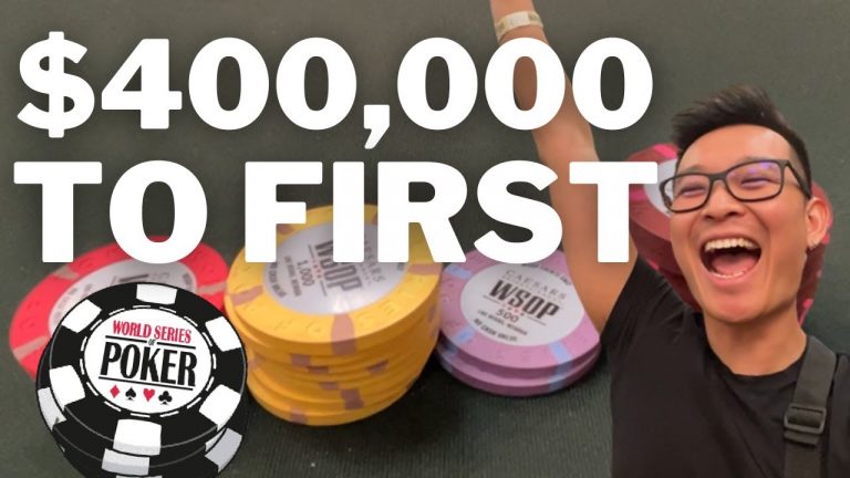 MY FIRST WSOP CASH | Poker Vlog #33