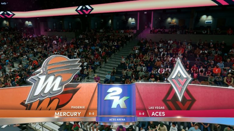 NBA 2K22 – Phoenix Mercury @ Las Vegas Aces – Game 2