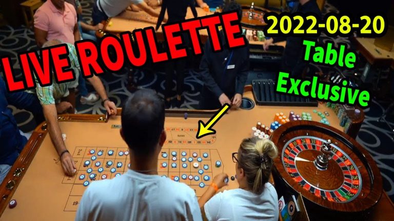 New Season Live Roulette at the Casino Best Table Night 2022-08-20