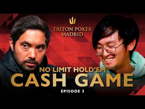 No Limit Hold’em CASH GAME | Episode 3 – Triton Poker Madrid 2022