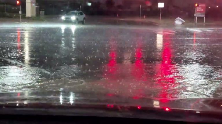 North Las Vegas Flooding during heavy thunderstorm 7.28.2022