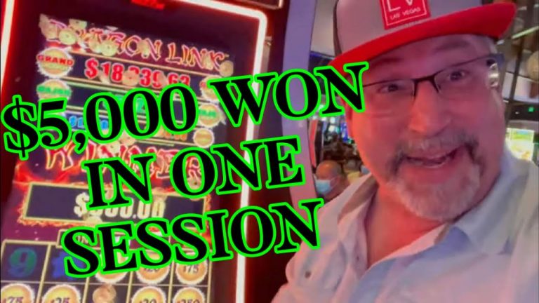 OVER $5,000 WON in 4 HOUR SESSIONDRAGON LINKMY BEST PANDA MAGIC SESSION EVER!