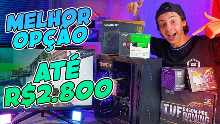 PC GAMER BARATO PARA COMPRAR EM 2022 *RODA TUDO*