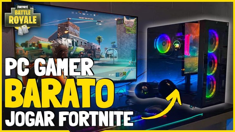 PC GAMER MAIS BARATO PARA JOGAR FORTNITE 2022