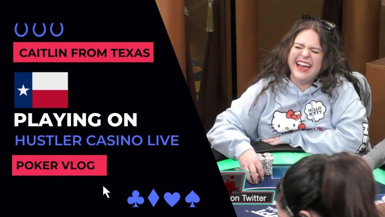 Playing on Hustler Casino Live: Life of a Travelin’ Pro: Poker Vlog 6