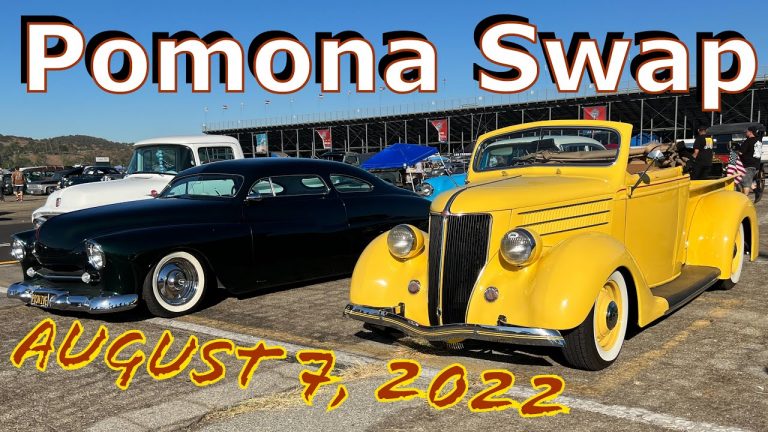 Pomona Swap Meet & Classic Car Show – August 7, 2022