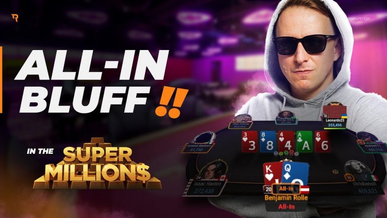 RISKY ALL-IN BLUFF in the $1,000,000 HIGH ROLLER – Twitch Stream Poker Highlights (MUST SEE)