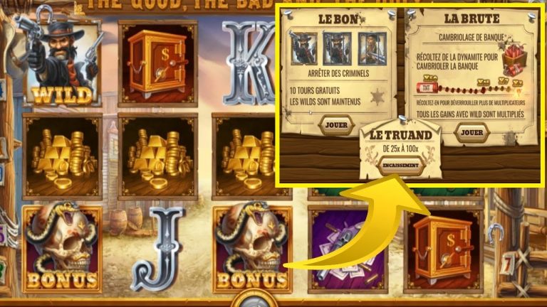 ROUND2 Quel option de FREE SPINS choisir ? Le Bon, La Brute, ou Le Truand ?