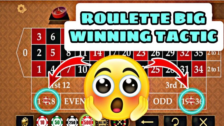 Roulette Big Winning Tactic | The Golden Wheel