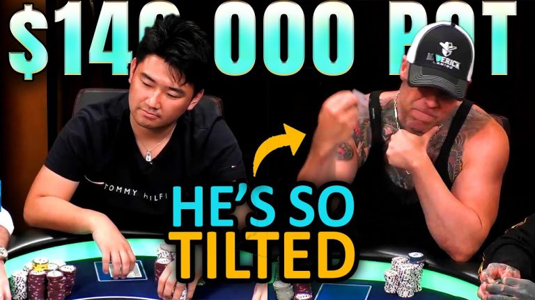 Ryusuke Wants MAX VALUE From Eric Persson in $140,000 Pot @Hustler Casino Live