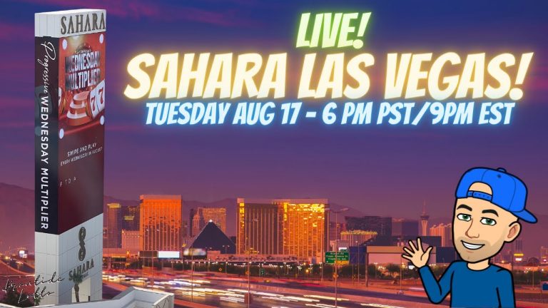 SAHARA LAS VEGAS! LIVE STREAM!