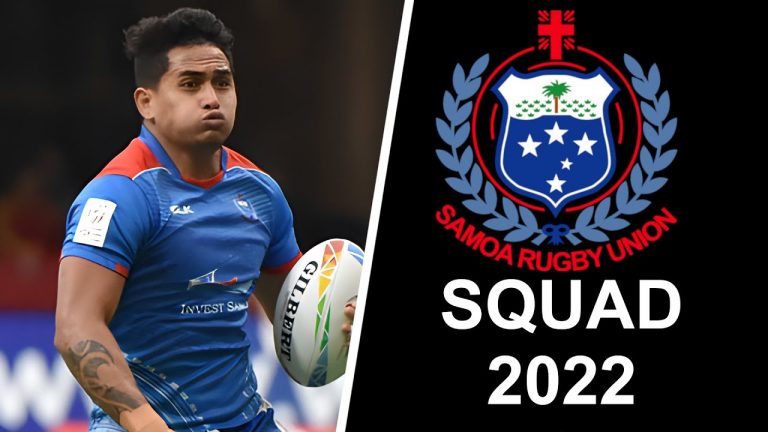 SAMOA 7s SQUAD For Los Angeles 7s 2022