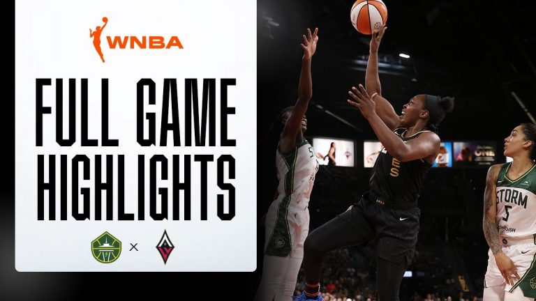 SEATTLE STORM vs. LAS VEGAS ACES | FULL GAME HIGHLIGHTS | August 14, 2022