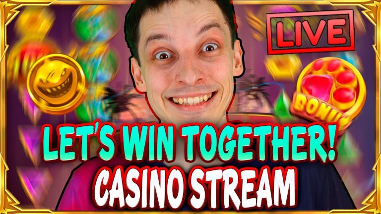 SLOTS LIVE CASINO STREAM: BIG WINS and BONUS BUYS with mrBigSpin!