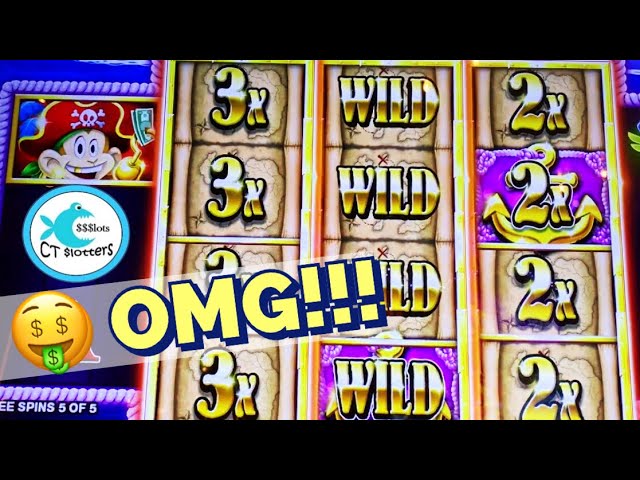 SO MANY WILDS! BIG WIN ON CAPTAIN RICHES SLOT MACHINE! I CANT LEAVE THE WILDS!