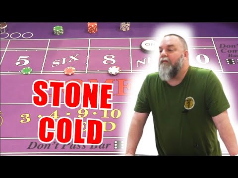 STONE COLD 30 Roll Craps Challenge – WIN BIG or BUST #193