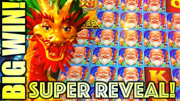 SUPER BIG WIN REVEAL! THE POWER OF 88 DRAGON Slot Machine (ARISTOCRAT GAMING)