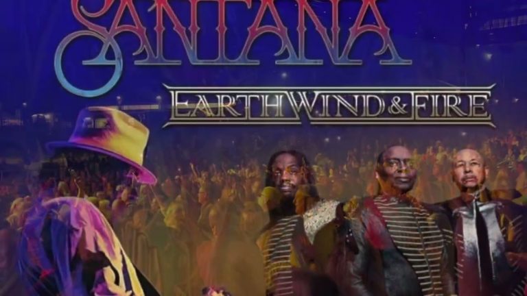 Santana with Earth Wind and Fire in 6 minutes. Syracuse New York, August 17, 2022