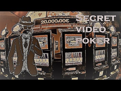 Secret Video Poker #7: 20 spins, 12 games, $1.25 spin